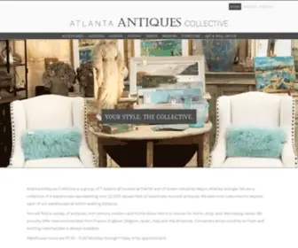 Atlantaantiquescollective.com(Atlanta's Premier Online Antiques Catalog) Screenshot