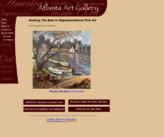 Atlantaartgallery.com(Atlanta Art Gallery) Screenshot