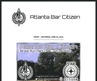 Atlantabarcitizen.com(Georgia and Atlanta Star Citizen fan events) Screenshot