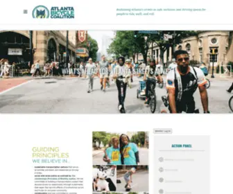 Atlantabike.org(Atlanta Bicycle Coalition) Screenshot