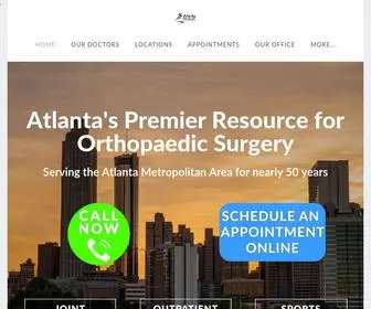 Atlantaboneandjoint.com(Atlanta Bone and Joint Specialists) Screenshot