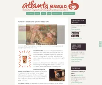 Atlantabreadhuntsville.com(Sandwich, Salad, Soup, coffee) Screenshot