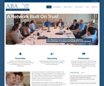 Atlantabusinessalliance.com(WordPress) Screenshot