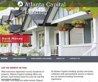 Atlantacapitallending.com(Atlanta Capital Lending) Screenshot