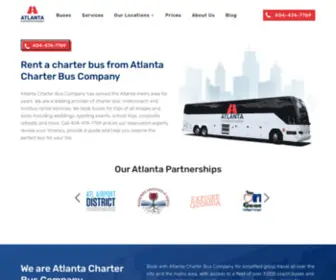 Atlantacharterbuscompany.com(Charter Bus Rentals from Atlanta Charter Bus Company) Screenshot