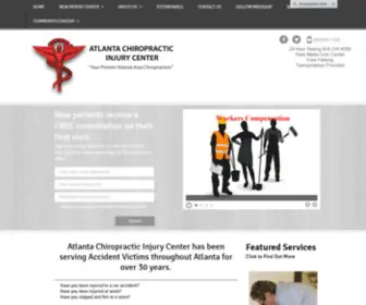 Atlantachiroinjurycenter.com(Chiropractor in Atlanta) Screenshot