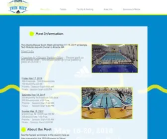 Atlantaclassicswimmeet.com(Atlantaclassicswimmeet) Screenshot