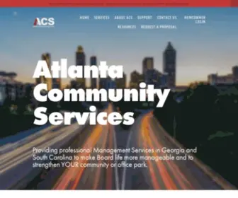 Atlantacommunityservices.com(Atlanta Community Services) Screenshot