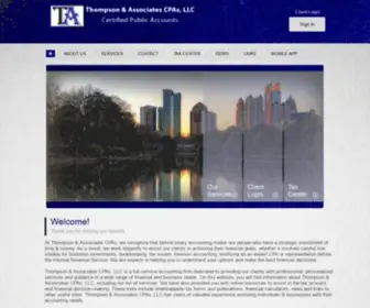 AtlantacPas.com(Thompson & Associates CPAs) Screenshot