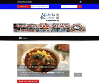 Atlantacuisine.com(Atlanta Cuisine) Screenshot