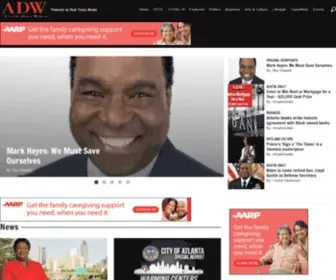 AtlantadailyWorld.com(Atlanta Daily World) Screenshot