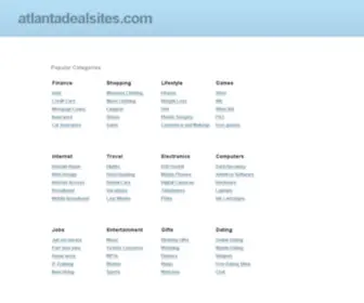 Atlantadealsites.com(Atlanta Daily Deal Sites) Screenshot