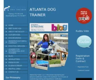 Atlantadogtrainer.com(Atlanta Dog Trainer) Screenshot