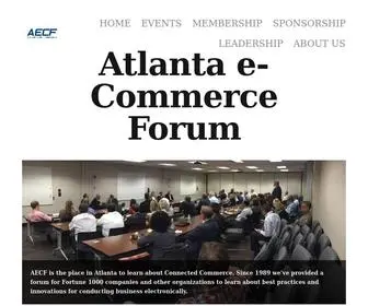 Atlantaecf.org(Atlanta E) Screenshot
