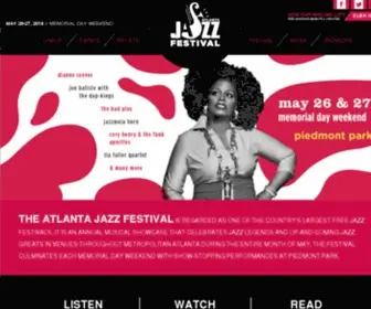 Atlantafestivals.com(Atlanta Jazz Festival) Screenshot