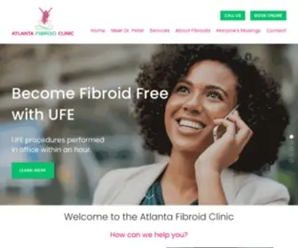 Atlantafibroidclinic.com(The Atlanta Fibroid Clinic) Screenshot