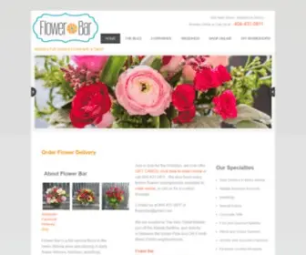 Atlantaflowerbar.com(Flower Bar) Screenshot