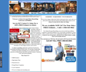 Atlantagaremodelingcontractors.com(Remodeling your Home) Screenshot