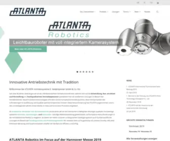Atlantagmbh.de(Innovative Antriebstechnik für Getriebe & Antriebe aller Art) Screenshot