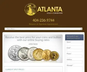 Atlantagoldandcoin.com Screenshot