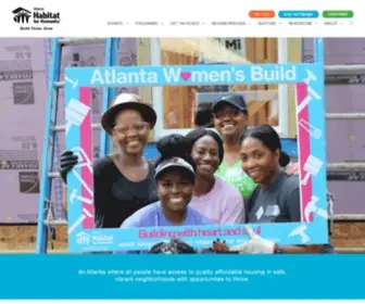 Atlantahabitat.org(Build) Screenshot