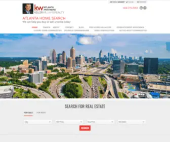 Atlantahomesearch.com(Atlanta Home Search) Screenshot