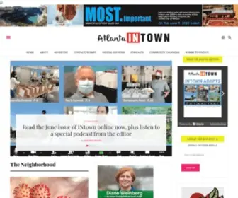 Atlantaintownpaper.com(Atlanta INtown) Screenshot