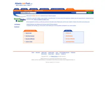 Atlantajobpost.com(Atlanta Jobs) Screenshot