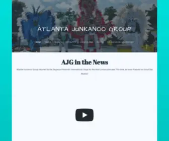 Atlantajunkanoo.com(Atlanta Junkanoo Group) Screenshot