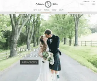 Atlantakilts.com(Atlanta Kilts) Screenshot