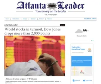 Atlantaleader.com(Atlanta Leader) Screenshot