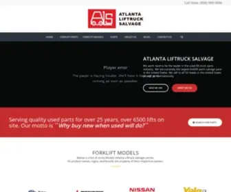 Atlantaliftruck.com(Used Lift Truck parts) Screenshot