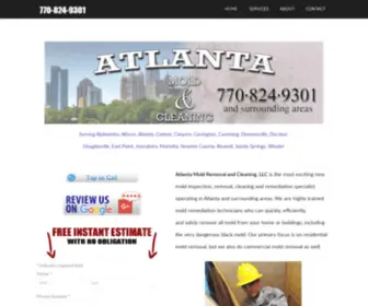 Atlantamoldandcleaning.com(Atlantamoldandcleaning) Screenshot