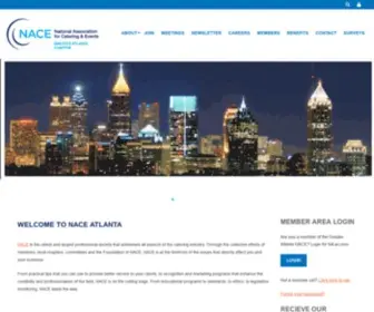 Atlantanace.com(Greater Atlanta NACE) Screenshot