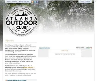 Atlantaoutdoorclub.com(Atlanta Outdoor Club) Screenshot