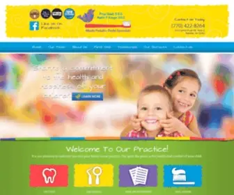 Atlantapds.com(Atlanta Pediatric Dental Specialists) Screenshot