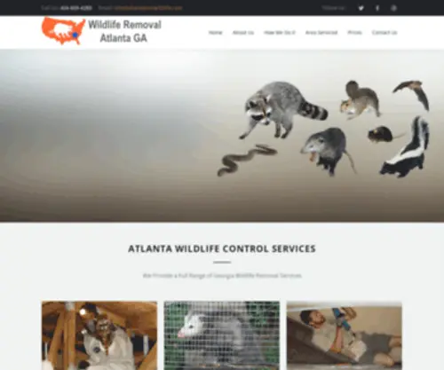 Atlantapestwildlife.com(Atlanta Wildlife Removal) Screenshot