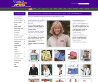 Atlantapromoapparel.com(Custom Corporate Apparel) Screenshot