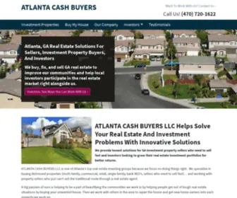 Atlantapropertybuyers.com(ATLANTA CASH BUYERS LLC) Screenshot