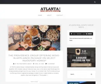 Atlantarealestateforum.com(Atlanta Real Estate Forum) Screenshot