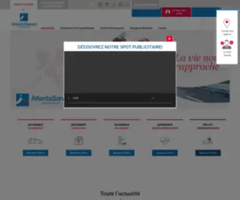Atlantasanad.ma(ATLANTASANAD ASSURANCE MAROC) Screenshot