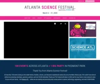 Atlantasciencefestival.org(Atlanta Science Festival) Screenshot