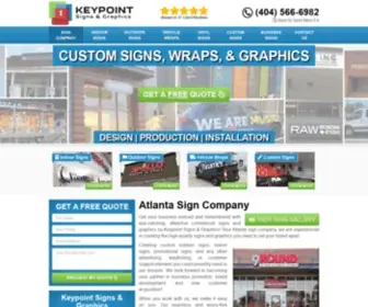 Atlantasigncompany.net(Best Atlanta Sign Company) Screenshot