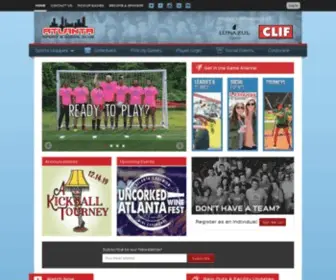Atlantasportandsocialclub.com(Atlanta Sport and Social Club) Screenshot