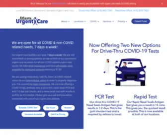 Atlantaurgentcare.com(Atlanta Urgent Care) Screenshot