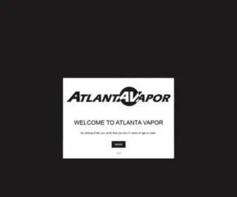 Atlantavapor.com(Atlanta Vapor Online and Retail Stores) Screenshot