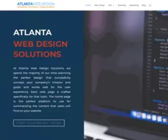 Atlantawebdesignsolutions.com(Atlanta Web Design Solutions) Screenshot