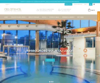 Atlanthal.com(Thalasso et Hôtels à Anglet) Screenshot