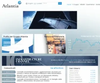 Atlantia.it(Home) Screenshot