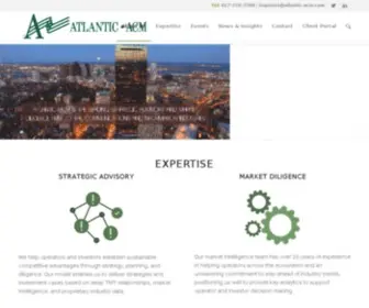 Atlantic-ACM.com(Telecom Strategy and Market Diligence) Screenshot